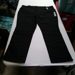 Lee Plus Women's Black Relaxed Fit Instantly Slim Straight Leg Jeans 26W NWT